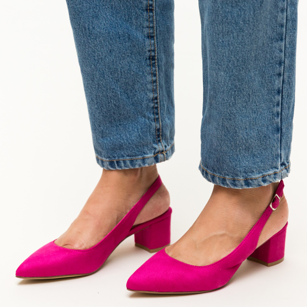 Pantofi Khalil Roz ieftini online pentru dama