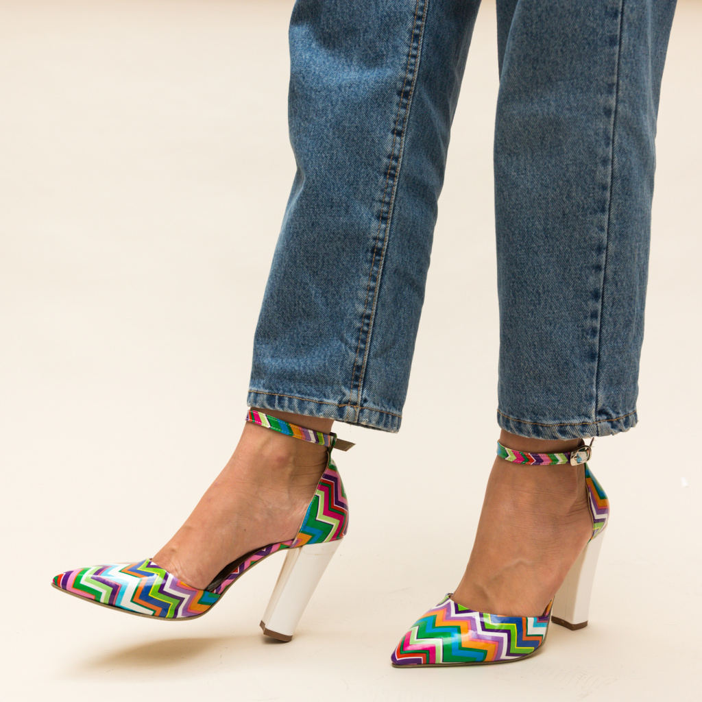 Pantofi Kyron Albi eleganti online pentru dama