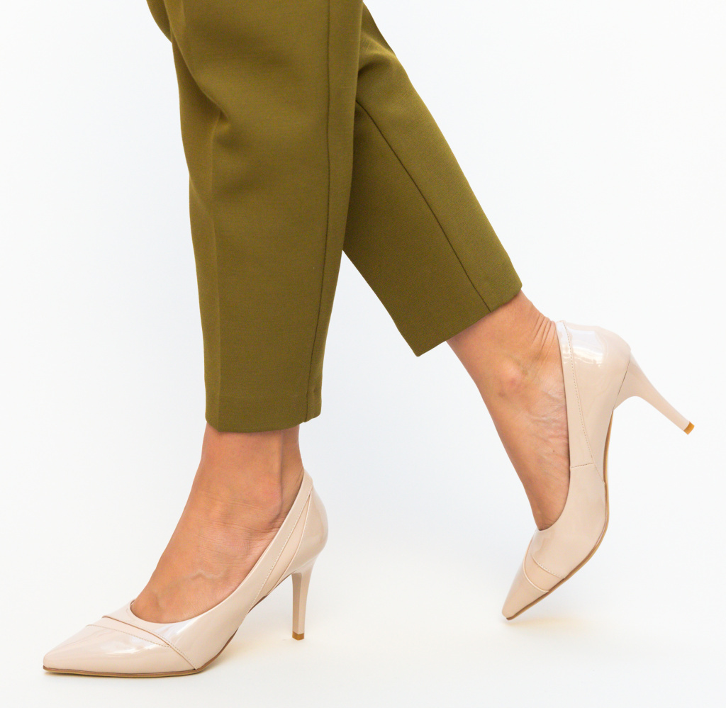 Pantofi Lia Nude eleganti online pentru dama