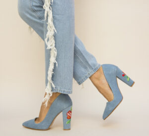 Pantofi Lory Albastri ieftini online pentru dama