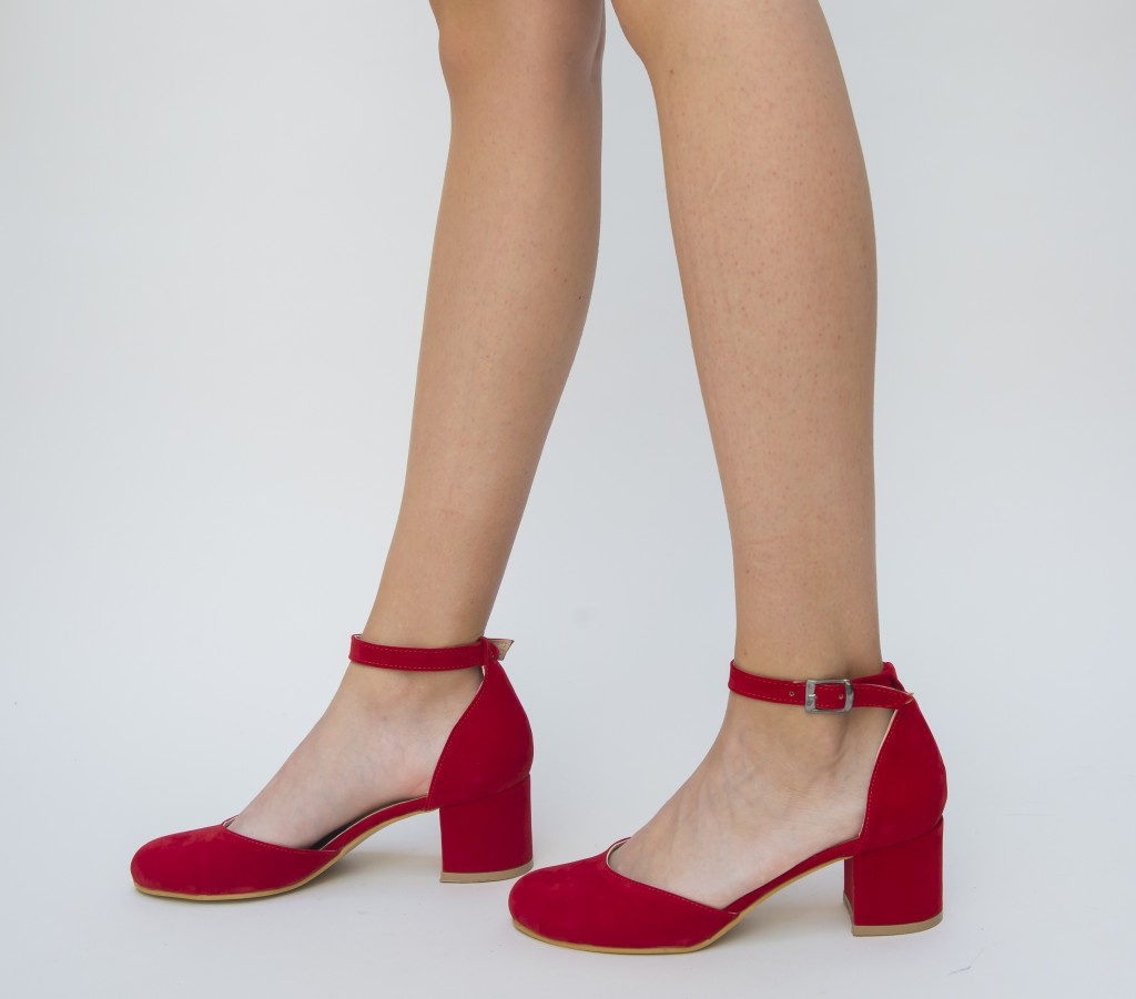 Pantofi Malis Rosii ieftini online pentru dama