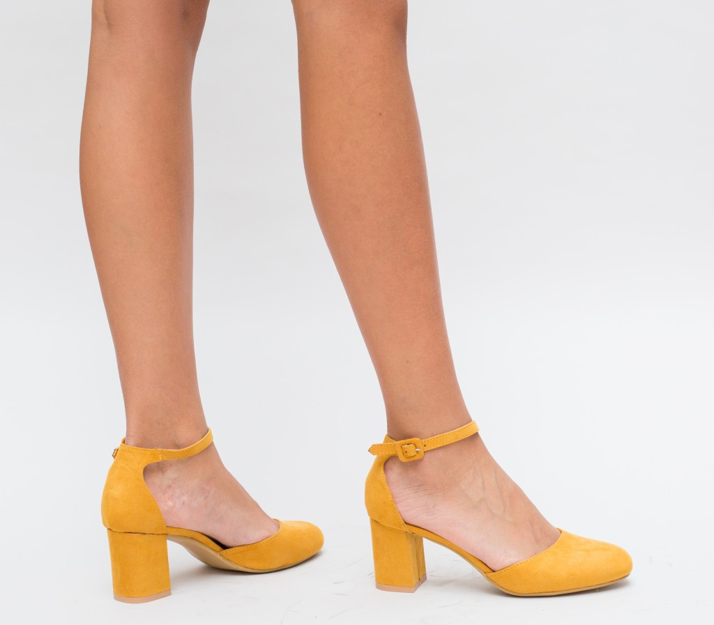 Pantofi Mato Galbeni ieftini online pentru dama