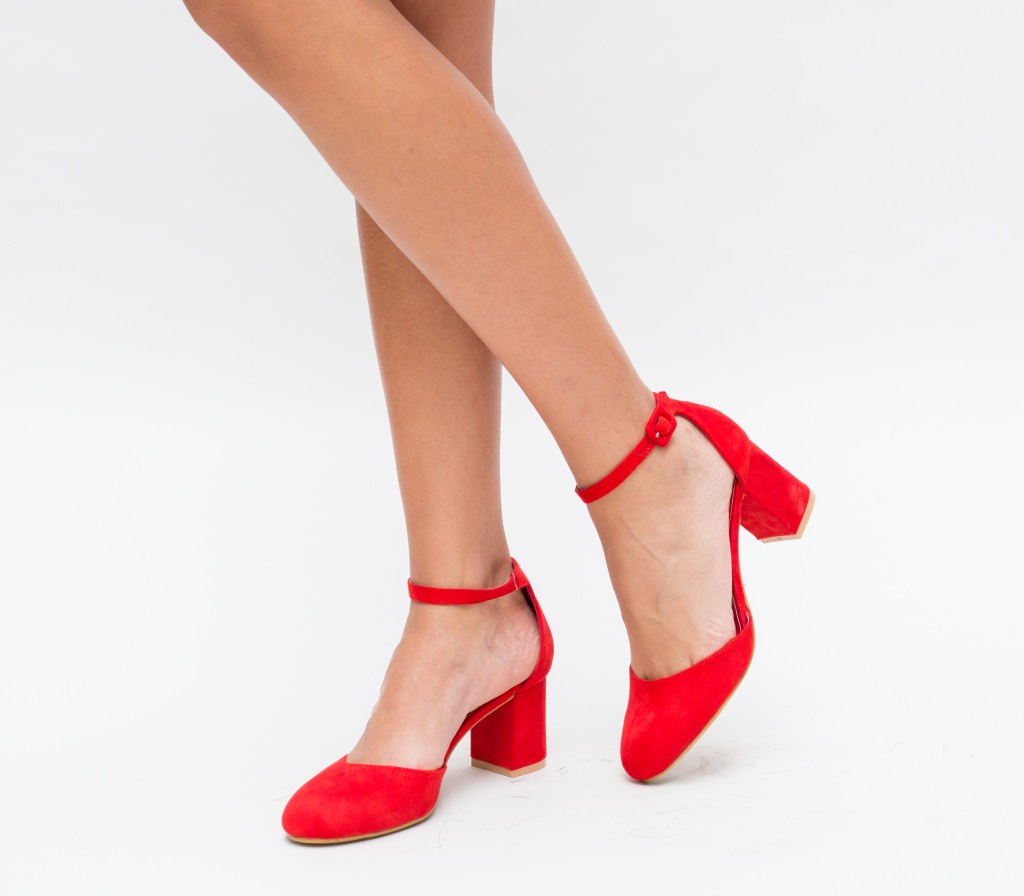 Pantofi Mato Rosii ieftini online pentru dama