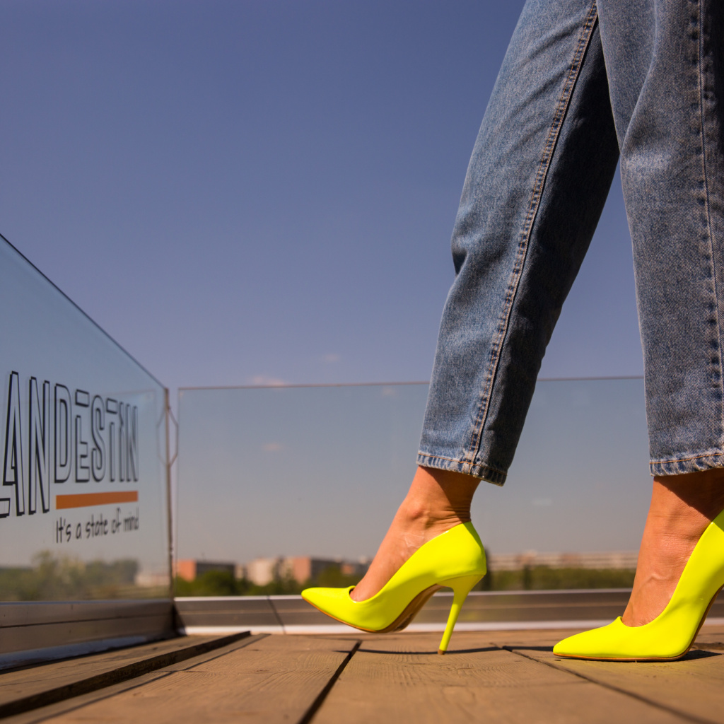 Pantofi Meidaro Galbeni eleganti online pentru dama
