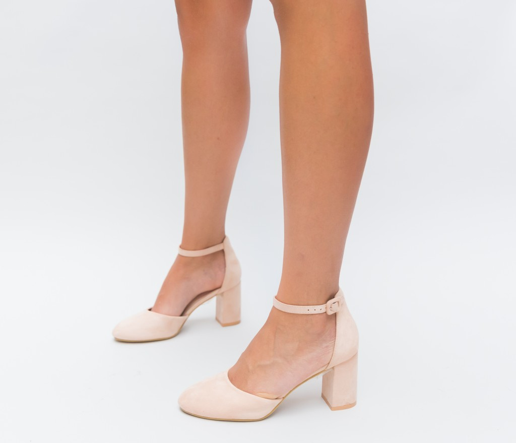Pantofi Misino Roz ieftini online pentru dama