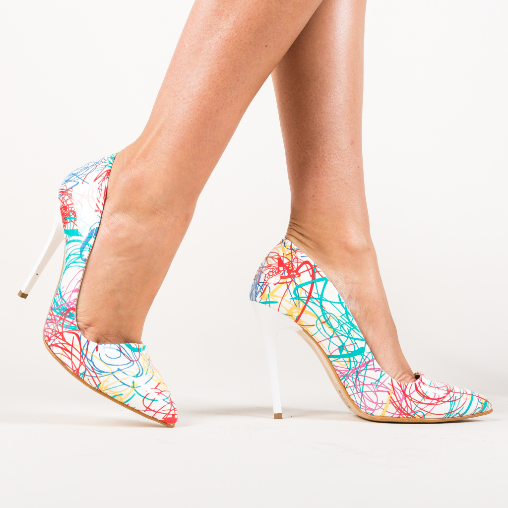 Pantofi Misvan Albi eleganti online pentru dama