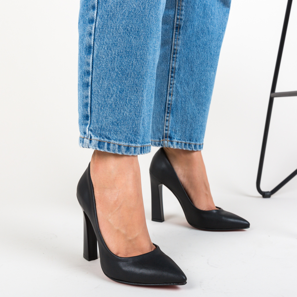 Pantofi Morlon Negri eleganti online pentru dama
