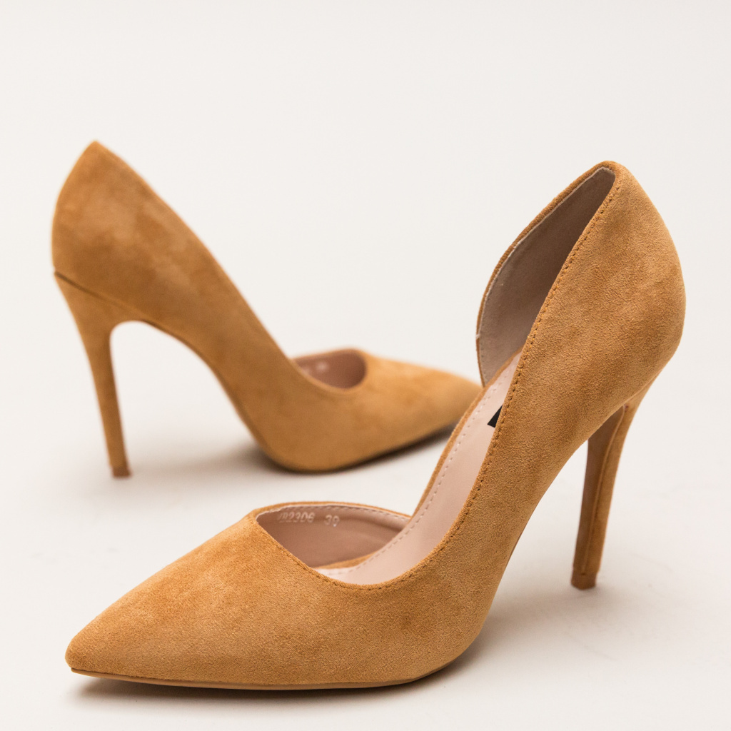 Pantofi Moses Camel ieftini online pentru dama