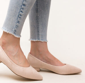 Pantofi Niam Bej ieftini online pentru dama