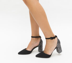 Pantofi Nomans Argintii ieftini online pentru dama