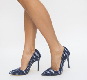 Pantofi Oliver Albastri eleganti online pentru dama