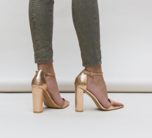 Pantofi Omid Aurii 2 ieftini online pentru dama