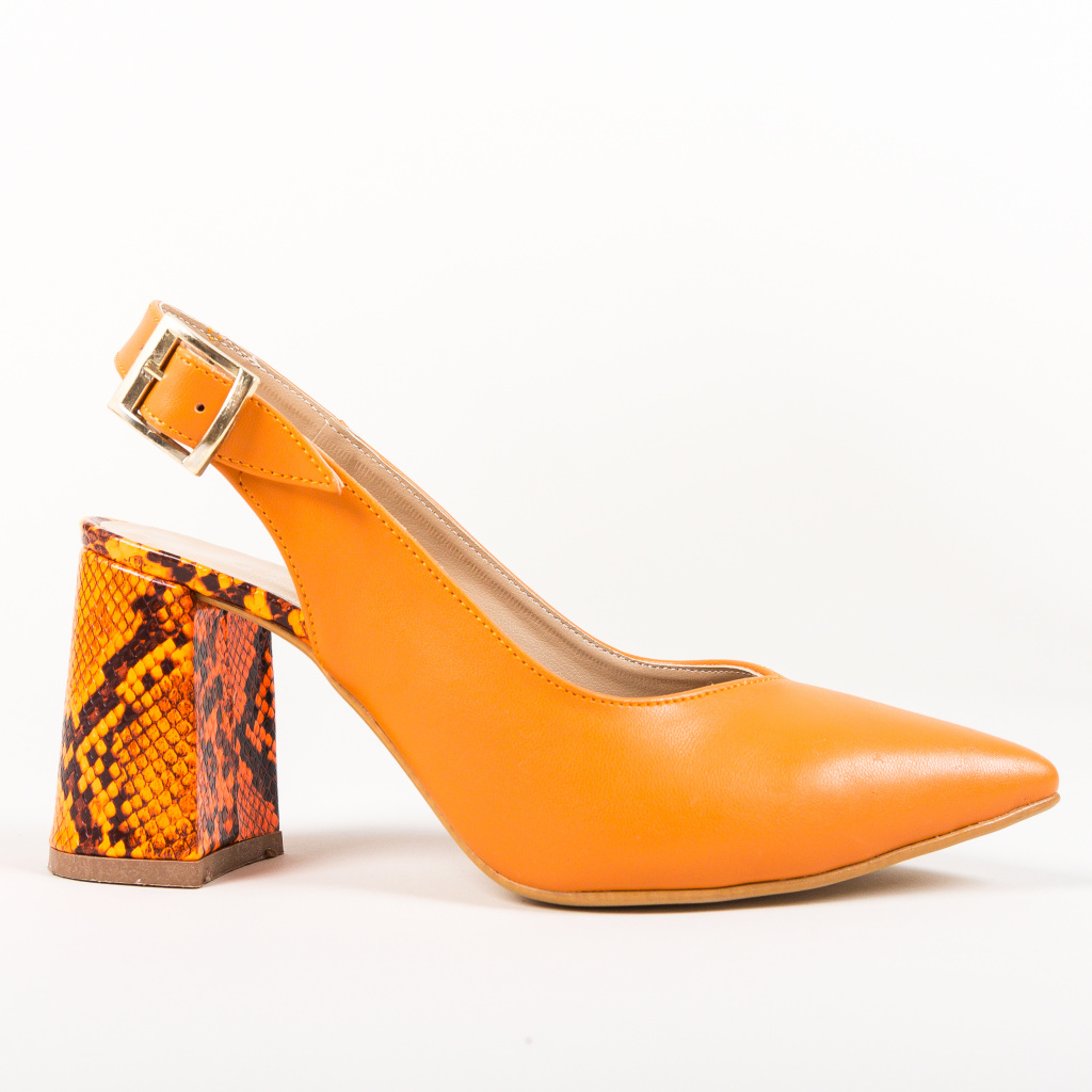 Pantofi Palalama Portocalii eleganti online pentru dama
