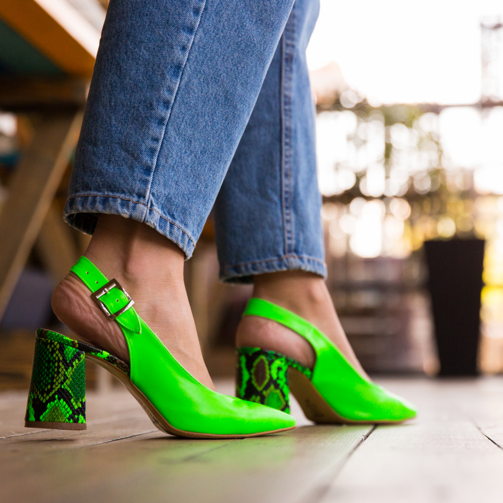 Pantofi Palalama Verzi eleganti online pentru dama