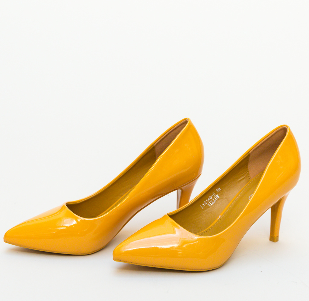 Pantofi Pena Galbeni ieftini online pentru dama