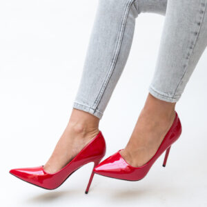 Pantofi Poppy Rosii eleganti online pentru dama