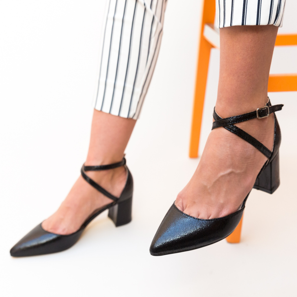 Pantofi Rello Negri ieftini online pentru dama