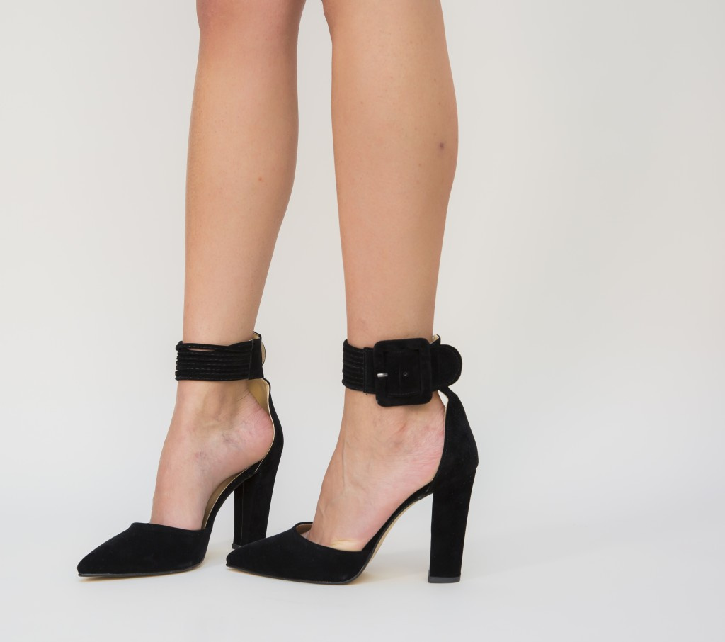 Pantofi Ribi Negri ieftini online pentru dama