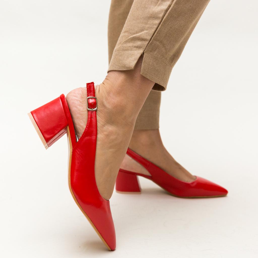Pantofi Roadster Rosii ieftini online pentru dama