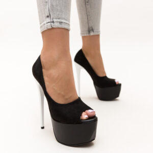 Pantofi Sabija Negri eleganti online pentru dama