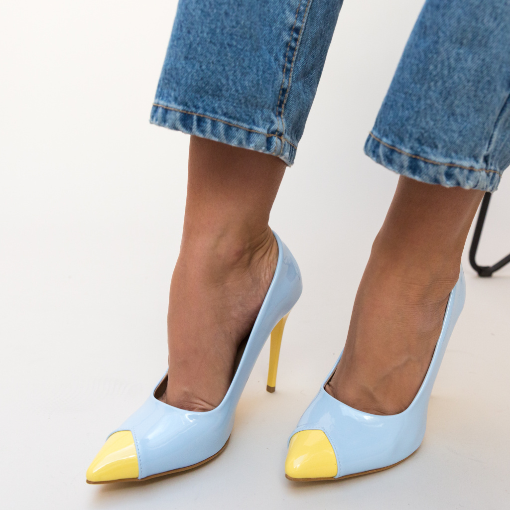Pantofi Samara Albastri eleganti online pentru dama