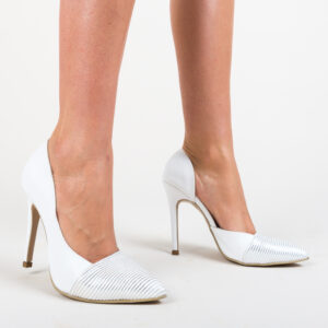 Pantofi Shanon Albi eleganti online pentru dama
