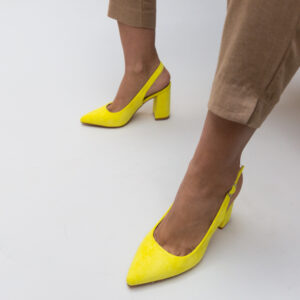 Pantofi Snider Galbeni eleganti online pentru dama