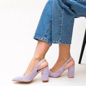 Pantofi Snider Mov eleganti online pentru dama