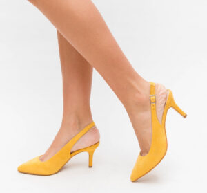 Pantofi Spego Galbeni ieftini online pentru dama