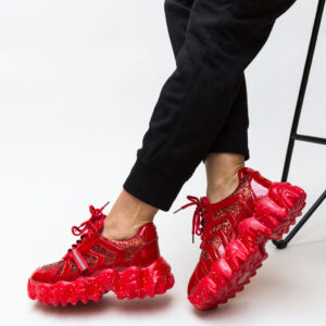Pantofi Sport Catriona Rosii online de calitate pentru dama
