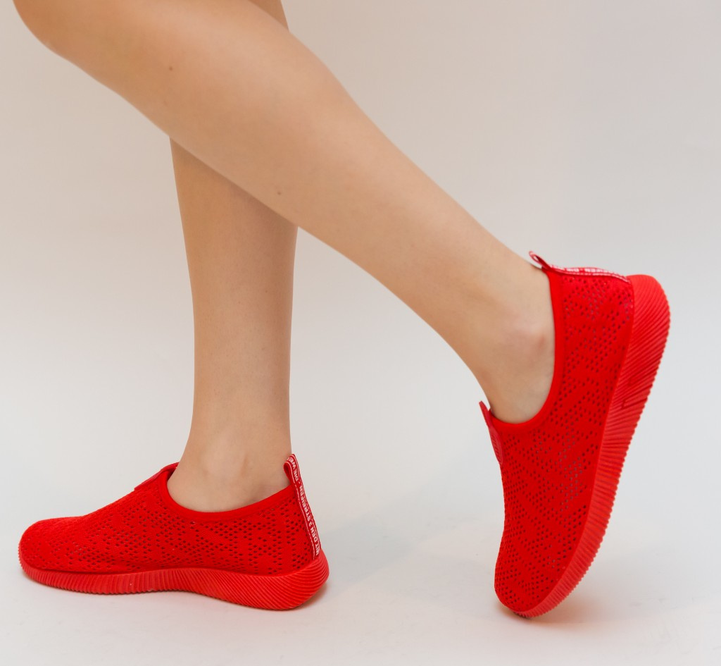 Pantofi Sport Padino Rosii online de calitate pentru dama