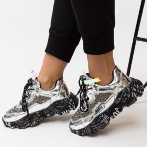 Pantofi Sport Roxette Argintii online de calitate pentru dama