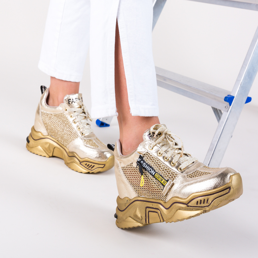 Pantofi Sport Sprank Aurii online de calitate pentru dama