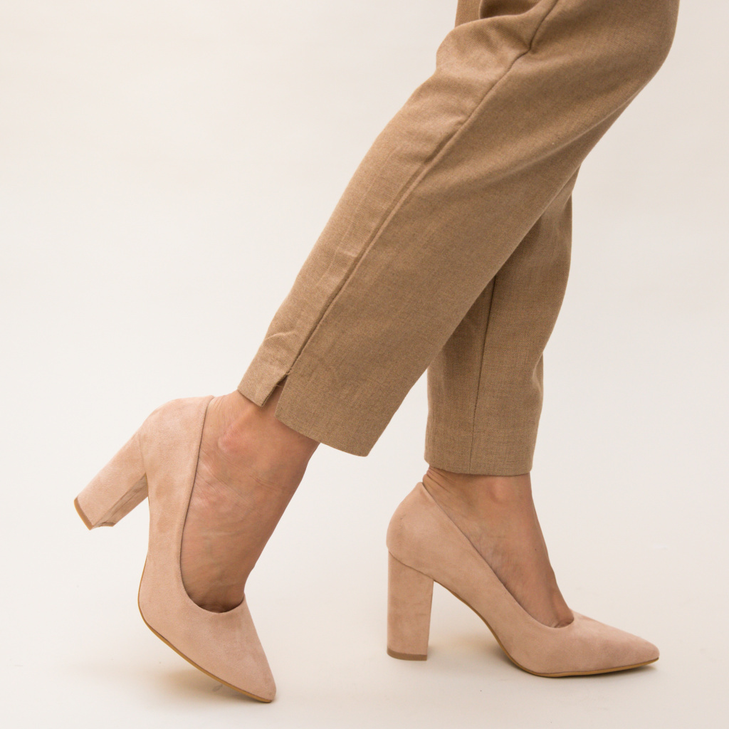Pantofi Tabita Nude eleganti online pentru dama
