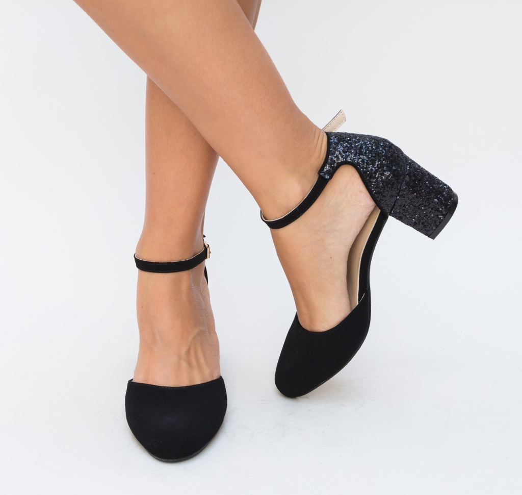 Pantofi Tadir Negri 2 ieftini online pentru dama