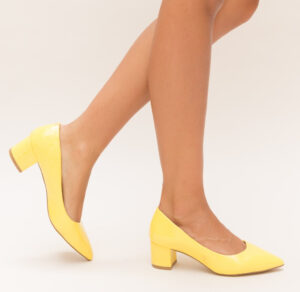 Pantofi Tibo Galbeni ieftini online pentru dama