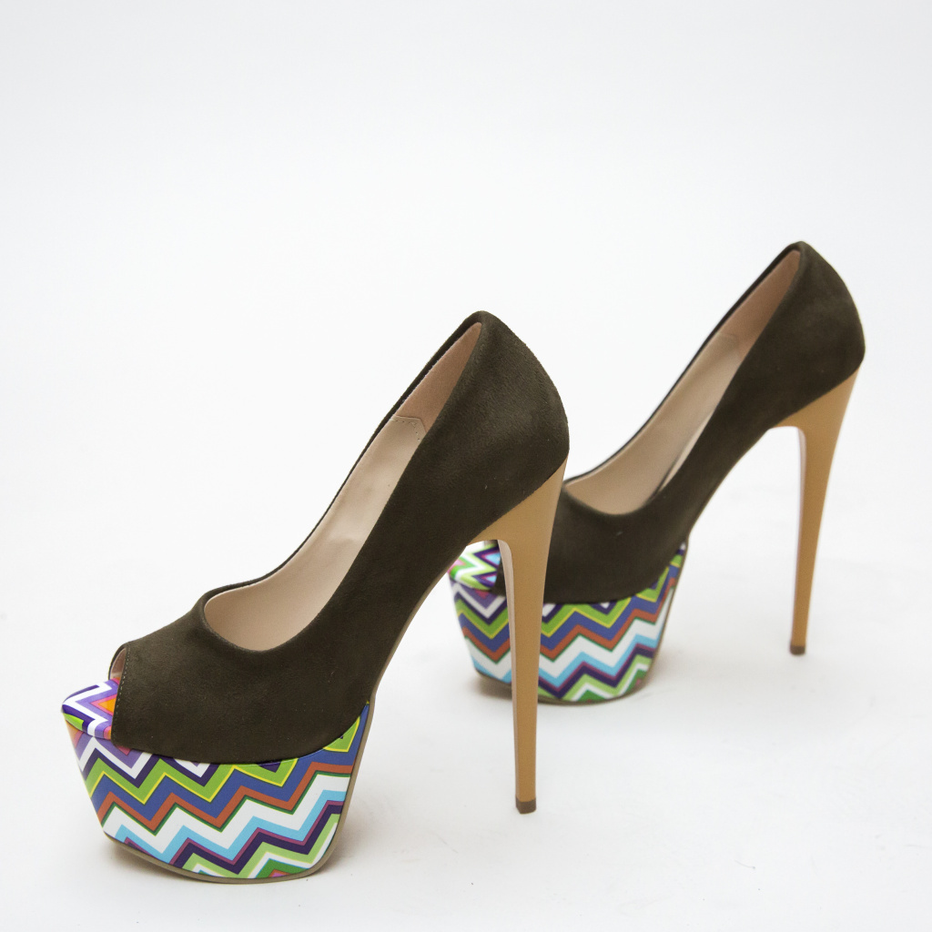 Pantofi Tristar Khaki eleganti online pentru dama