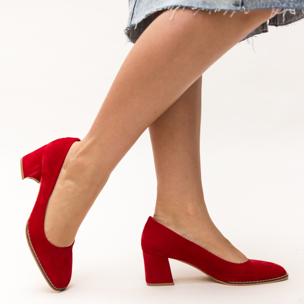 Pantofi Vardovan Rosii eleganti online pentru dama