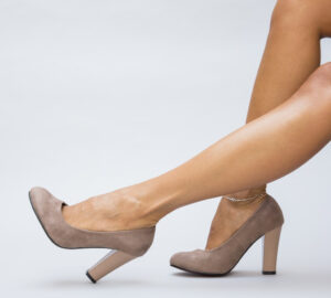 Pantofi Videro Khaki ieftini online pentru dama