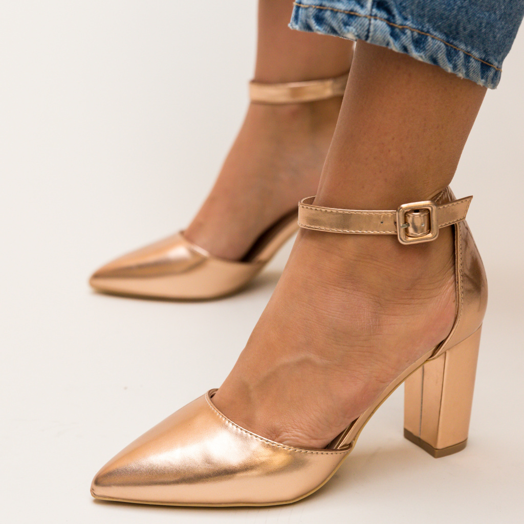 Pantofi Zavala Aurii eleganti online pentru dama